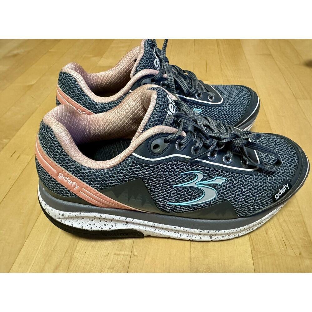 GDEFY Women Gravity Defyer Comfort Walking Support Shoes TB9024FGP-M 8 - Picture 4 of 6